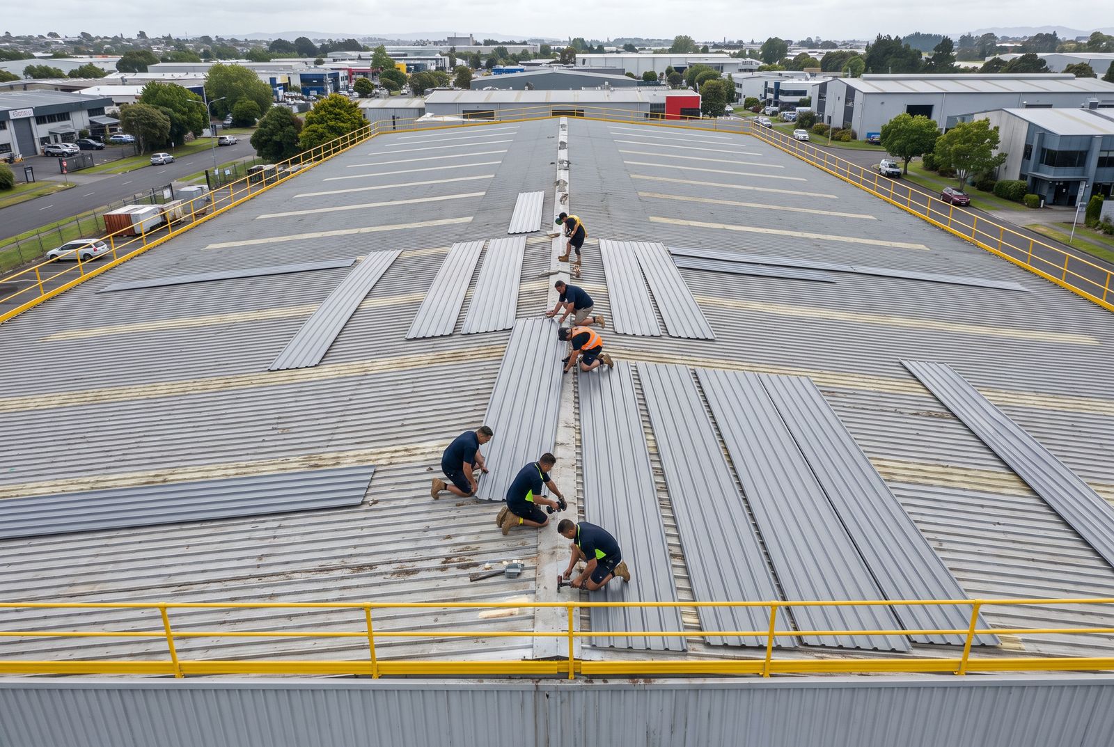 Commercial Roofing in Wellington