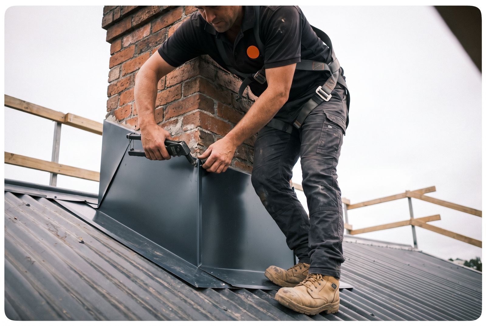 Roof Flashing Repairs by Cheeky's Roofers roofers in Wellington