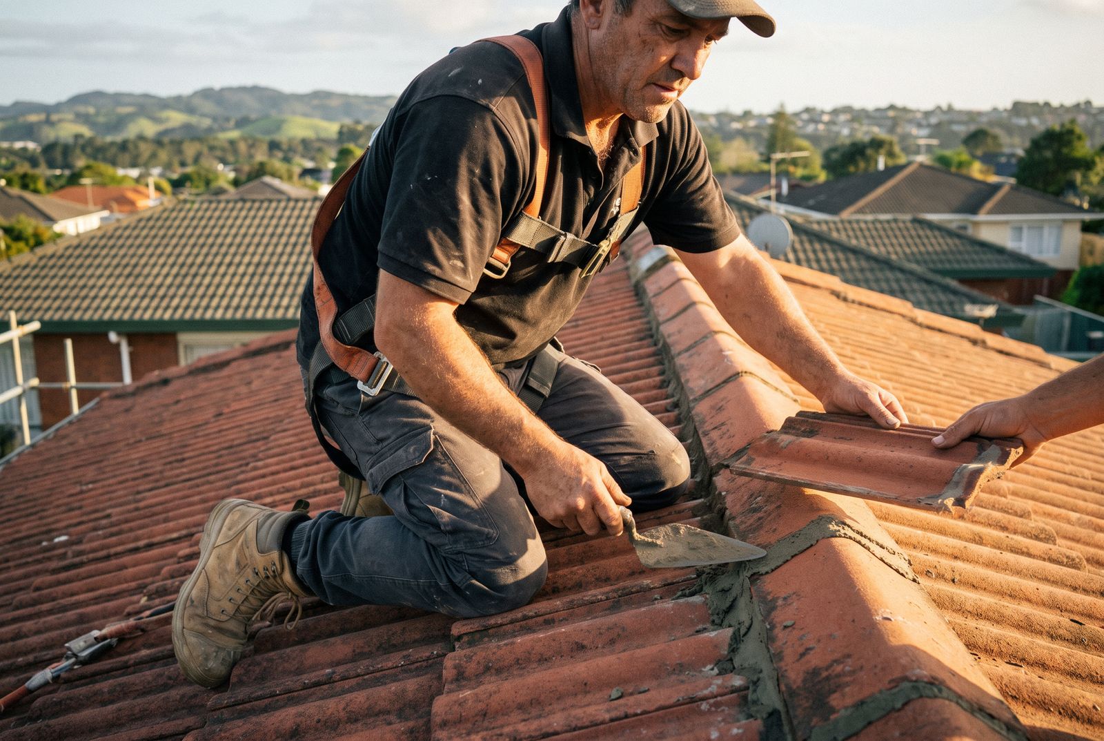 Tile Roof Repairs by Cheeky's Roofers roofers in Wellington
